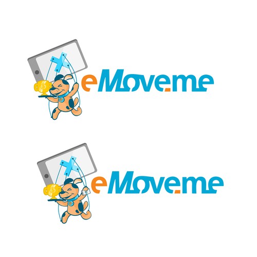 Mascot design for eMove.me : FFWD service & rewards²
