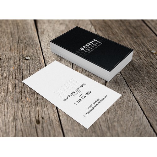 Help me get classy with a stylish business card