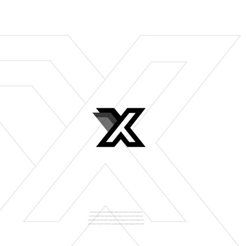 Xentom workflow logo design
