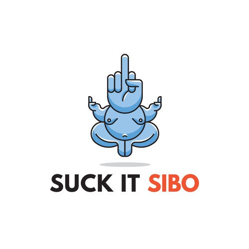 Logo Concept for Suck It SIBO