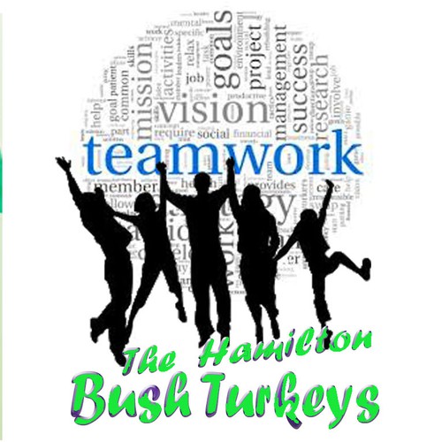 Create a tshirt for our team "The Hamilton Bush Turkeys"