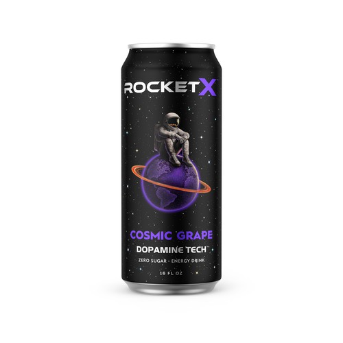 ROCKETX ENERGY DRINK 