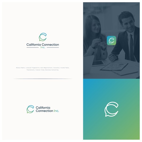 Logo Design for California Connection Inc.