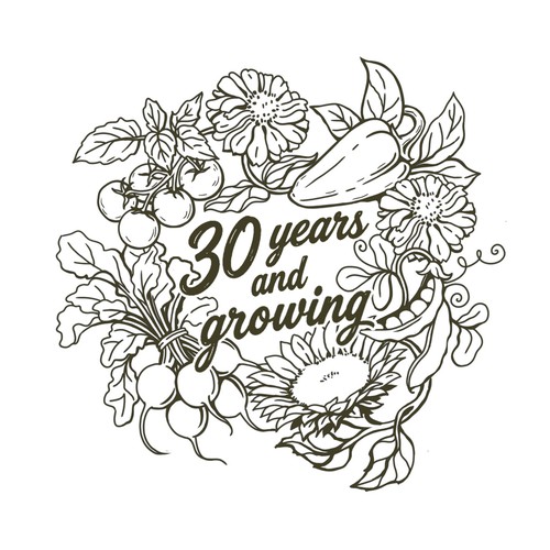 Botanical Illustration for Merch: 30 Years of Growing