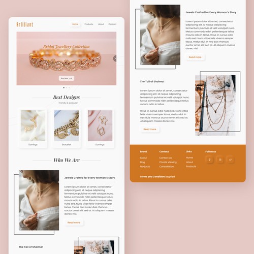 Jewellery Web Design 