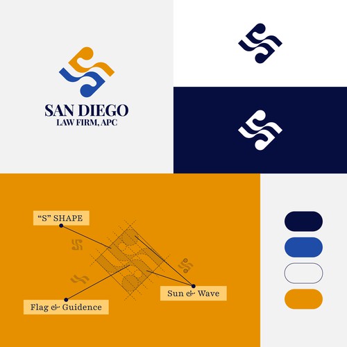 San Diego Law Firm - Logo Concept