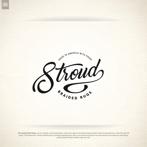 Logo concept for Stroud Braided Rugs