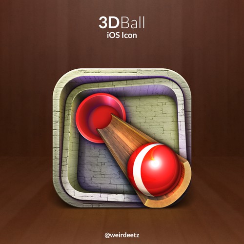 App icon for new 3D iPad game