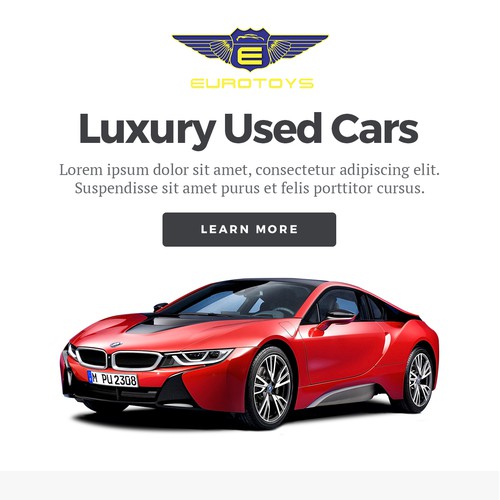 Email Design for Luxury Used Cars