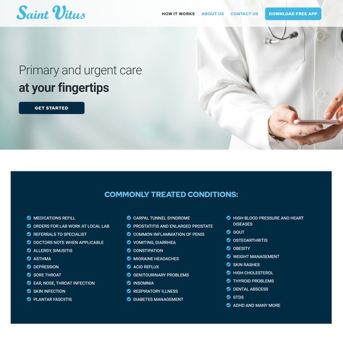 Telemedicine website