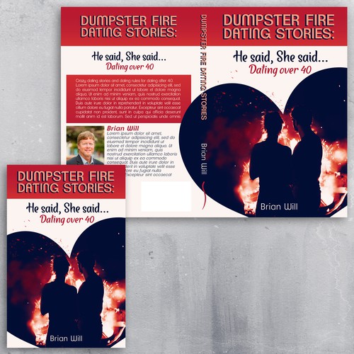 Non-fiction romance cover book