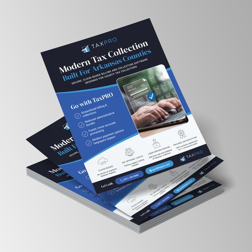 Flyer design for TaxPRO