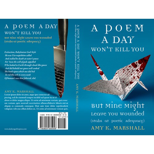 Tongue-in-Cheek Poetry Book Cover