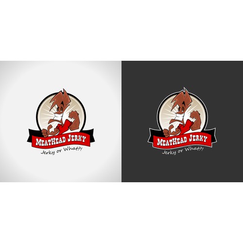 New logo for a Jerky food product company