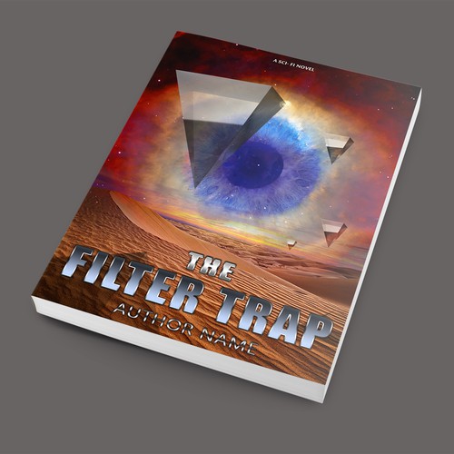 Create cover for science fiction novel