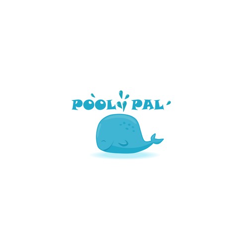 Logo for the PoolPal, the fun foam animal-shaped mat that kids love