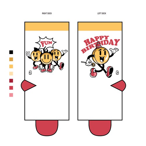 Sock Design illustration