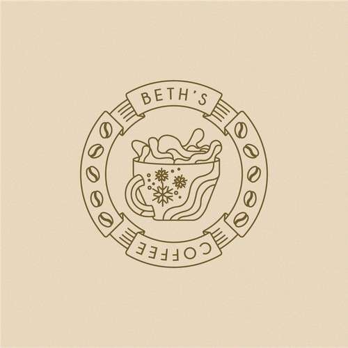 Beth's Coffee - Logo Design