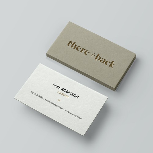 Minimal Business Card Design