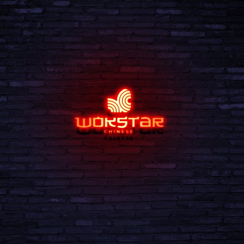 WOKSTAR Logo Design