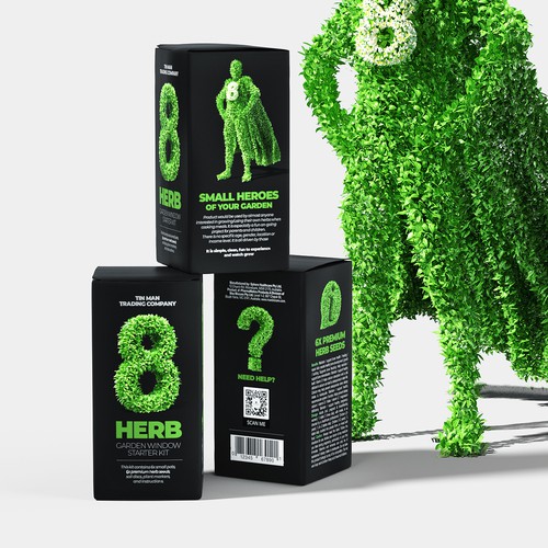 Premium Packaging for Organic Growing Kit