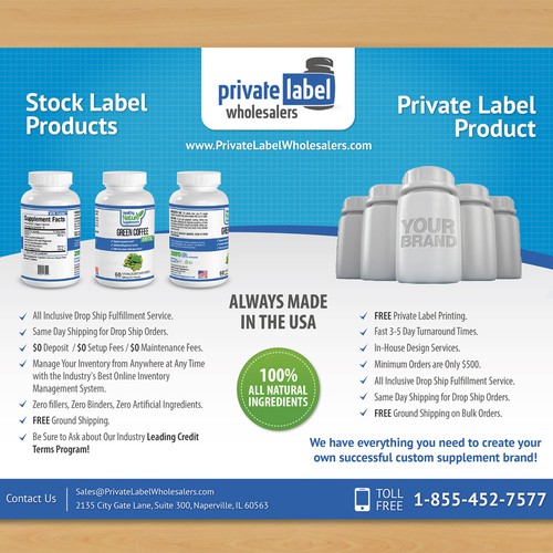 Stock Label Products Flyer
