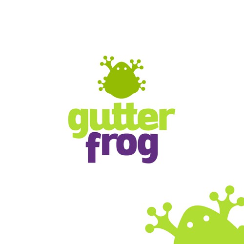 Gutter Frog Logo