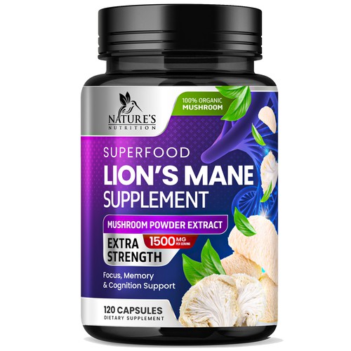 Superfood Lion's Mane Supplement