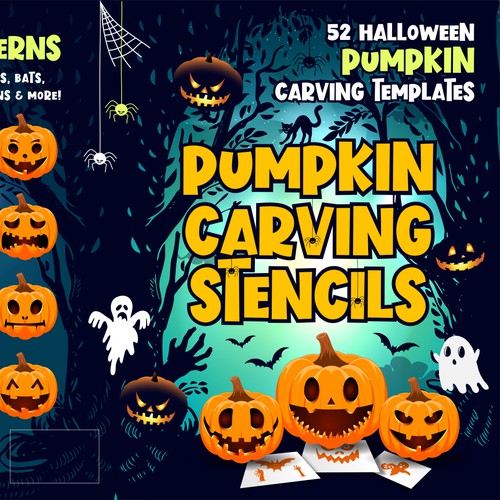 Pumpkin Carving Stencils