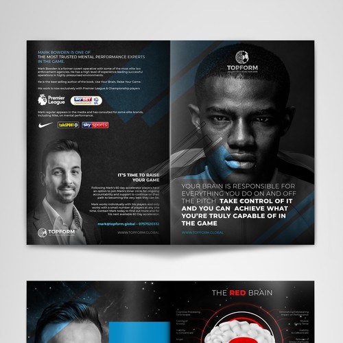 Footballers Mental Performence Expert Brochure