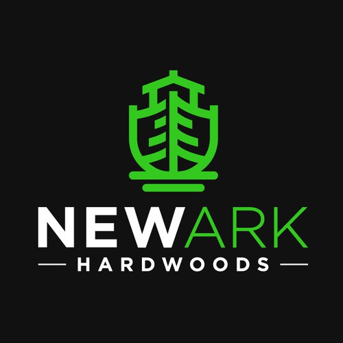 Logo Concept for New Ark Hardwoods