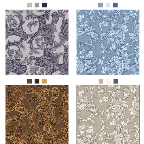 Paisley pattern for home brewers and craft beer enthusiasts.