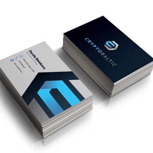 Cryptocurrency & Blockchain Business Card Company