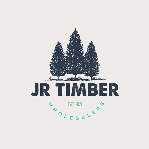 JR Timber Wholesalers Logo Design