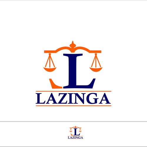 Design a logo that makes a statement for LAZINGA