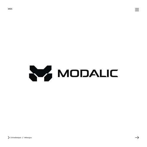 Modalic Logo Design