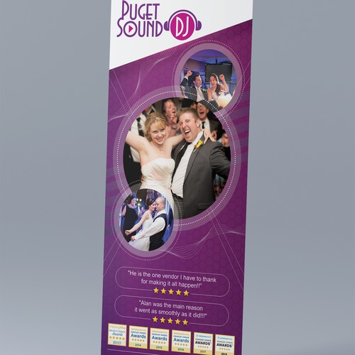 Roll up Banner for "Puget Sound DJ"