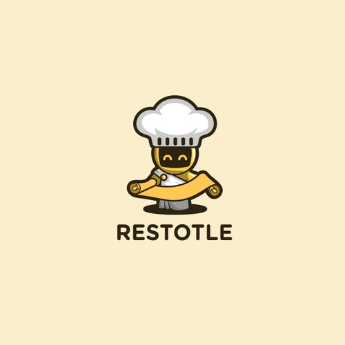 Aristotle Robot Logo Design