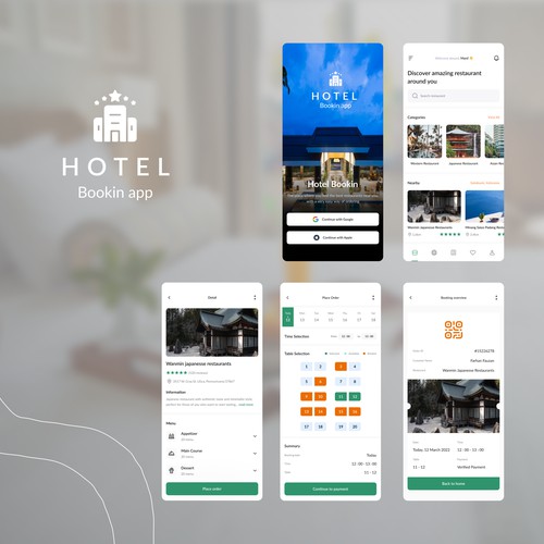 Hotel booking app