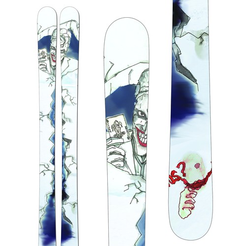 SNOW SKI DESIGN FOR A WORLD SKI COMPETITON FROM SEVEN PEAKS