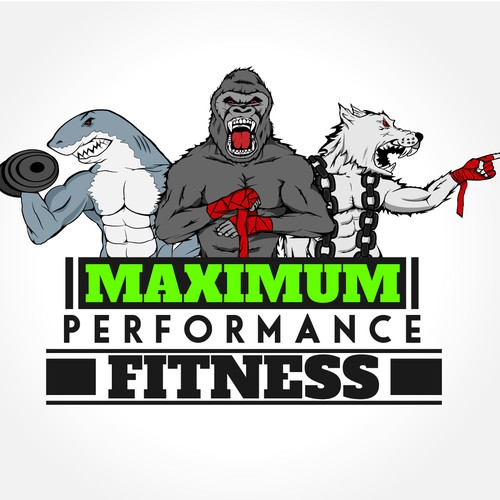 Logo for "MAXIMUM PERFORMANCE FITNESS"