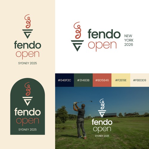 Golf logo design