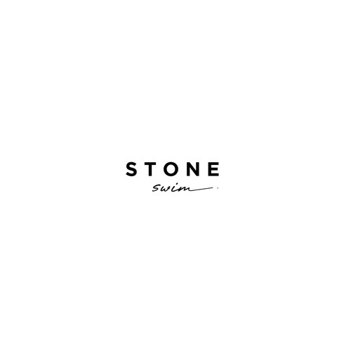Logo concept for Stone Swim