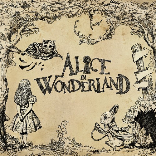 Alice in Wonderland Illustration