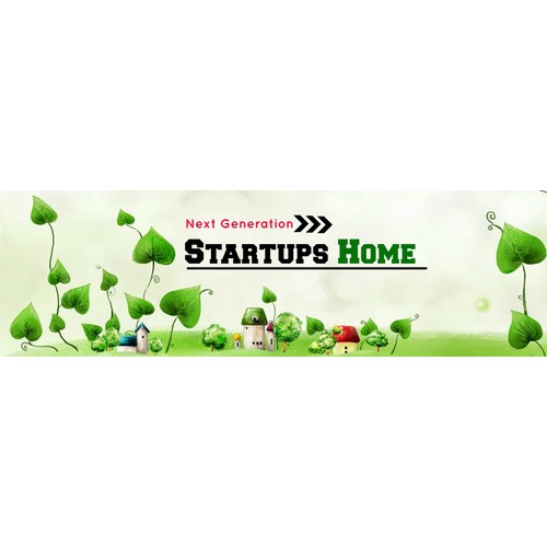 Design Web Banner for "Next Generation Startups" (home page)