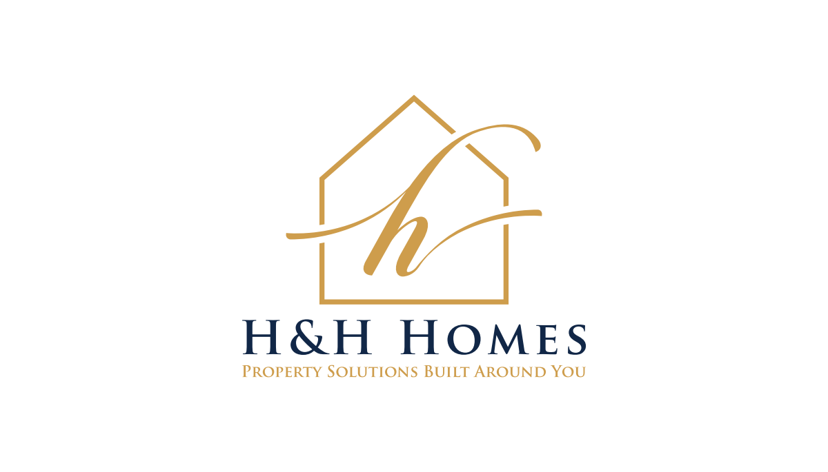 Business card design for H&H Homes llc