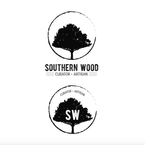 Bold logo for Southern Wood