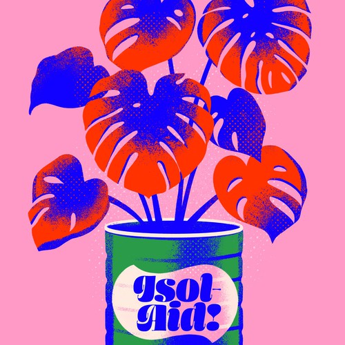 Isol-Aid Poster Illustration