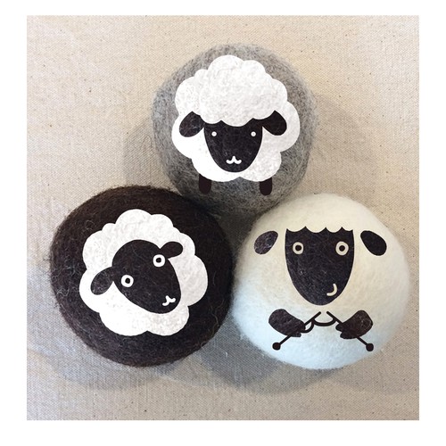 Wool Dryer Ball Set Designs