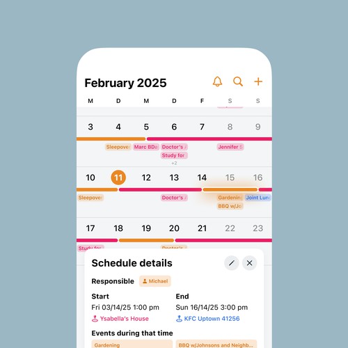 Parents Custody App